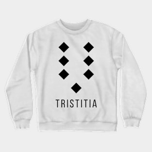 Tristitia Geomantic Figure Crewneck Sweatshirt